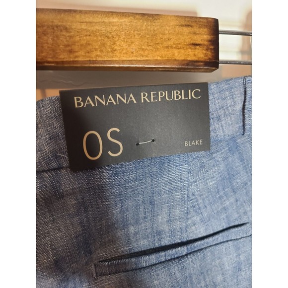NWT Banana Republic Blake Blue Ankle Pant Womens 0 Short - Picture 8 of 8